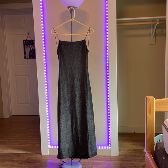 Jodi Kristopher Dresses & Skirts - Medium Glittery Gray Jodi Kristopher Prom Dress